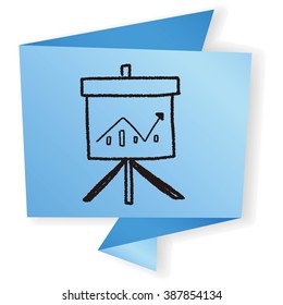 doodle whiteboard chart