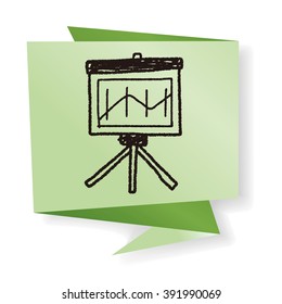 doodle whiteboard chart