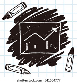 doodle whiteboard chart
