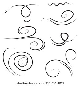 doodle wind illustration vector handrawn style
