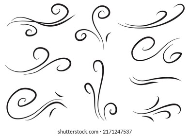 doodle wind illustration vector handrawn style