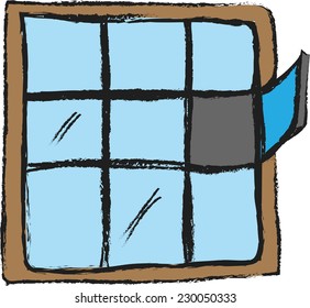 doodle window