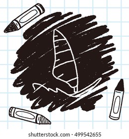 doodle windsurfing
