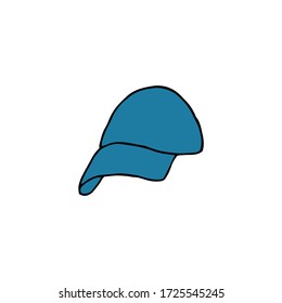 Tapón de Doodle. dibujado a mano de un tapón aislado sobre un fondo blanco. Etiqueta de ilustración de vector, icono, elemento de diseño