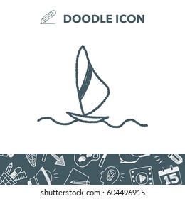 doodle wndsurfing