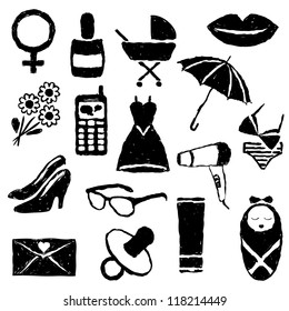 doodle women images