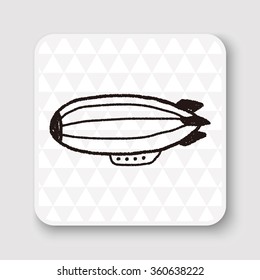 doodle zeppelin