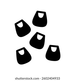 Doodled hand drawn vector illustrations of   corn as healthy salad ingredients. Perfect for kitchen, restaurant, or cafe poster, logo, or simbol design in high resolution.