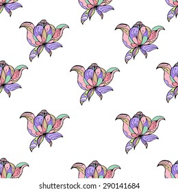 Doodles abstract decorative sketch vector background.Corporate Identity templates set with doodles sketchy Seamless pattern