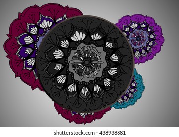 doodles flowers