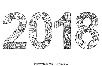 doodles hand drawn 2018