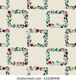 doodles hand drawn seamless pattern. Vector