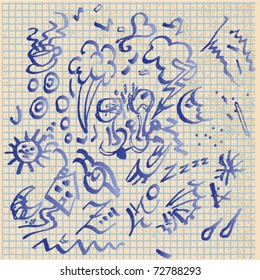 doodles pattern