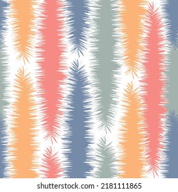 Doodles seamless pattern. Doodle lines ornamental trendy background. Rough line design.