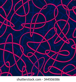 Doodles. Seamless vector background. EPS 10