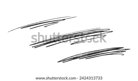 Doodles, Squiggles And Scribbles Strokes. Whimsical, Spontaneous Lines Conveying Creative Expression