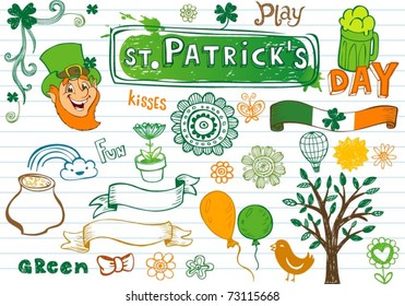 Doodles for st.Patrick's day