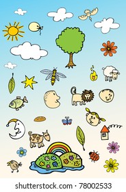 Doodles for summer
