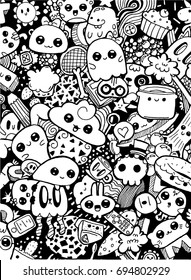 20+ Fantastic Ideas Kawaii Beautiful Kawaii Cute Black And White
Drawings