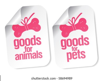 doods for pets stickers set