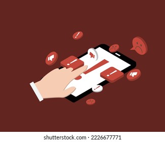Doomscrolling or doomsurfing is the act of spending an excessive amount of screen time devoted to the absorption of negative news