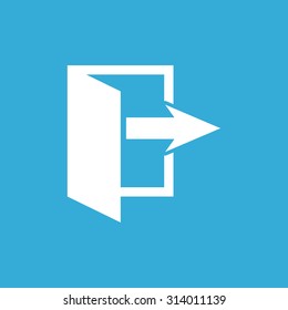door arrow icon