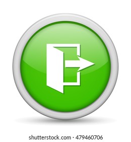 door arrow icon