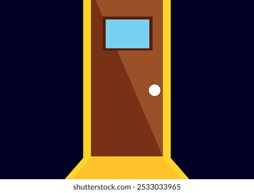 Diseño de Anuncio de puerta y diseño de Anuncio de puerta cerrada