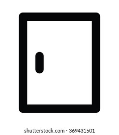Door Bold Line Vector Icon 