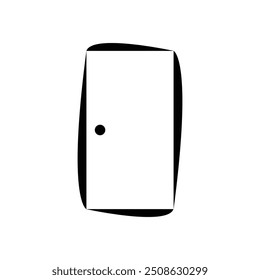 Door brand logo vector template