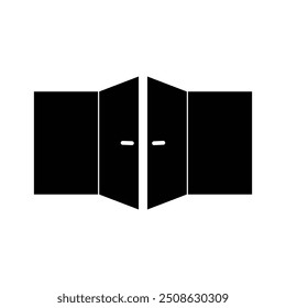 Door brand logo vector template
