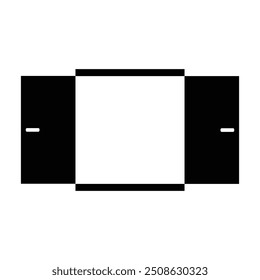 Door brand logo vector template