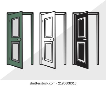 clipart doors