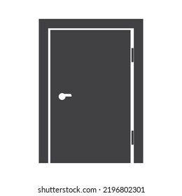 door design icon vector illustration