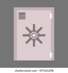 Door elevator vector illustration entrance doorway home house interior exit design architecture entry set enter object front wooden handle close
