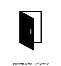 door - entrance - exit icon vector