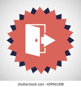door exit icon