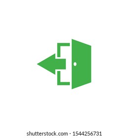 Door graphic design template vector isolated illustration