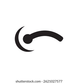 door handle icon illustration element design