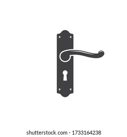 door handle icon vector illustration design template