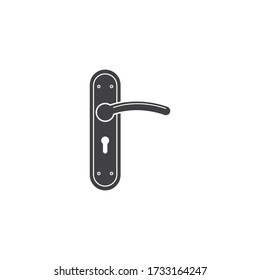 door handle icon vector illustration design template