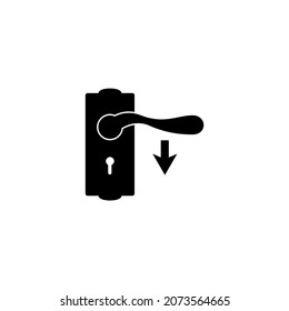 símbolo de símbolo del controlador de puerta vectores para web infográfica