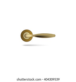 Door handle illustration.