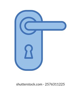 door handle sign symbol vector icon