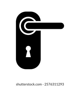 door handle sign symbol vector icon
