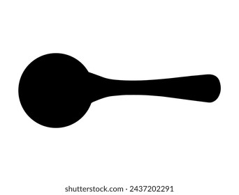 Türgriff Silhouette Vektor-Kunst
