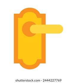 Door Handle Vector Flat Icon