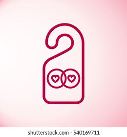 Door hanger icon