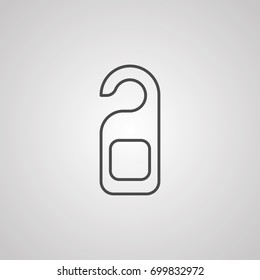 Door hanger icon