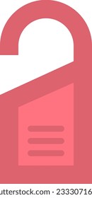Door Hanger Icon image. Suitable for mobile application.